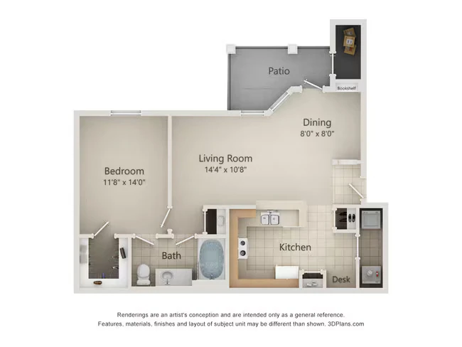 The Creekbend 1332 floor plan